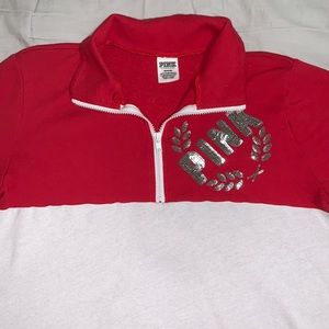 PINK quarter zip